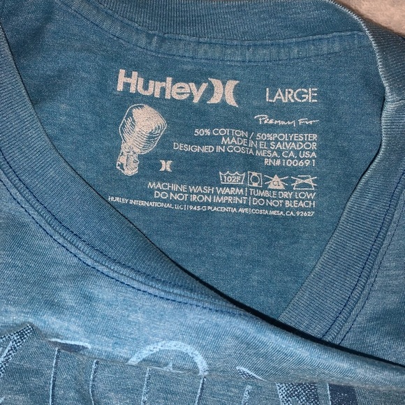 Men’s Hurley T-Shirt - Picture 6 of 6